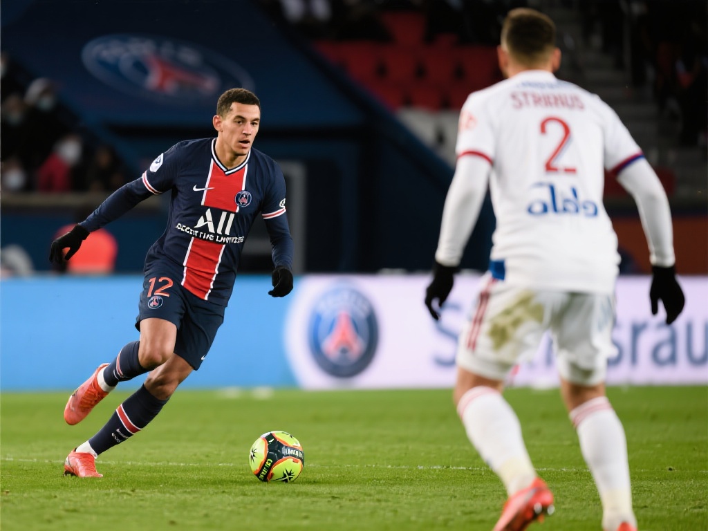 在最近一场法甲联赛中，巴黎圣日耳曼以1-