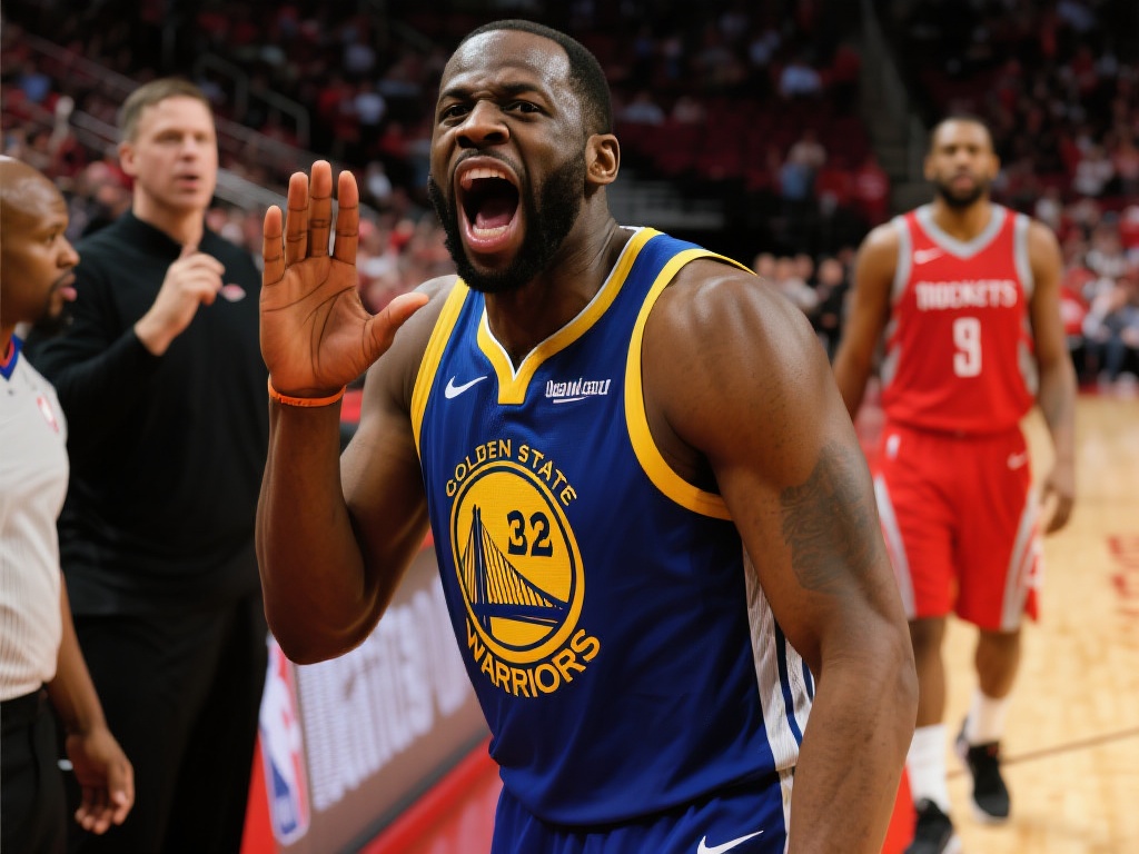 德雷蒙德·格林作为勇士队的情绪领袖，他的