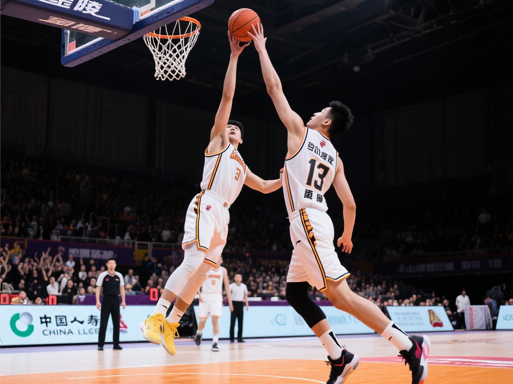 黄荣奇巧妙助攻徐昕,空中接力轻松得分 黄荣奇与徐昕的这次精彩上篮,不仅展现了他