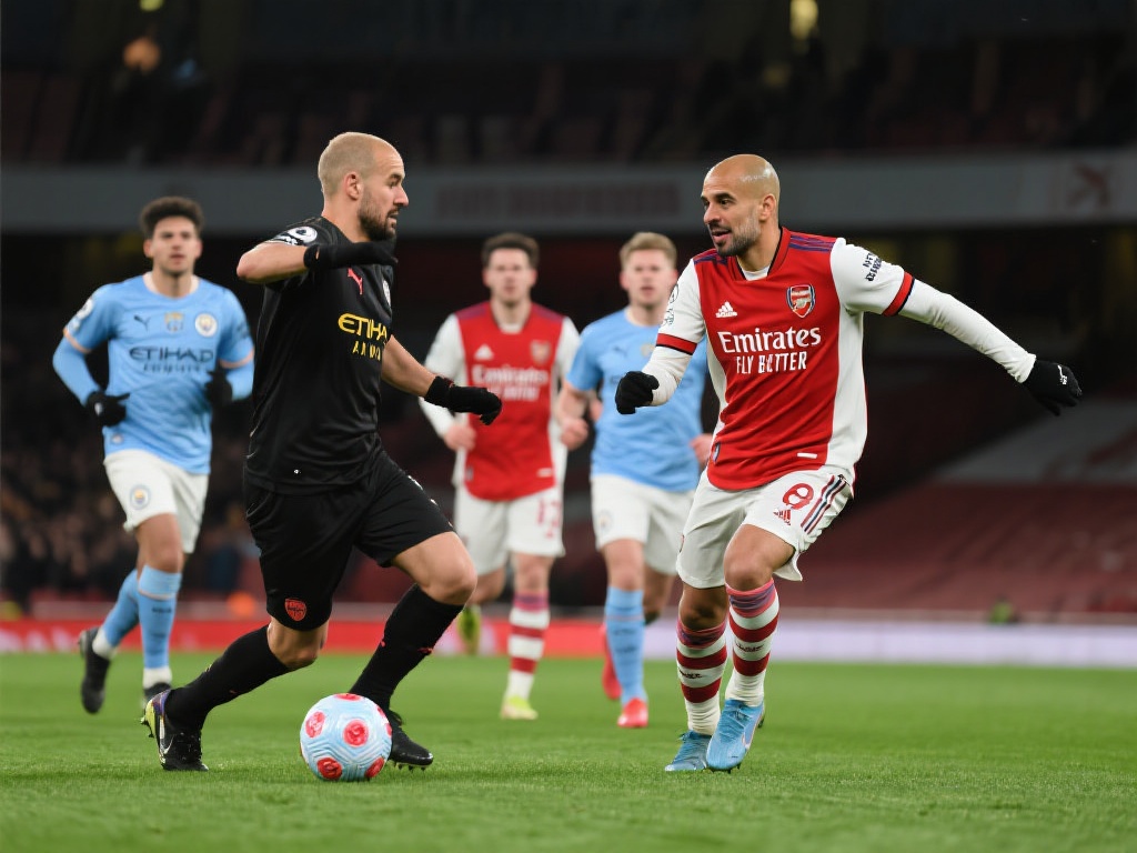 目前，阿森纳虽然仍以微弱优势领跑英超积分