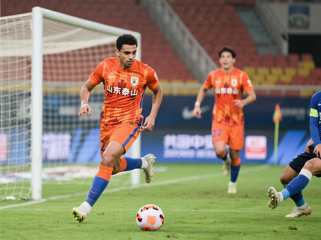 中超-泽卡双响建功 山东泰山客场力克梅州客家 本场比赛的最大看点无疑是山东泰山队的前锋