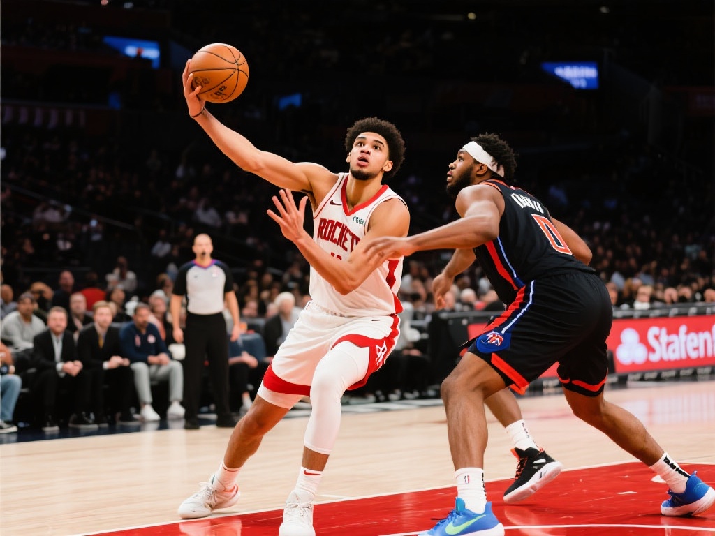 申京三圈转身惊艳抛投命中,火箭8-0攻势逆转领先湖人4分 相比于上赛季,申京在技术和心理层面都有了