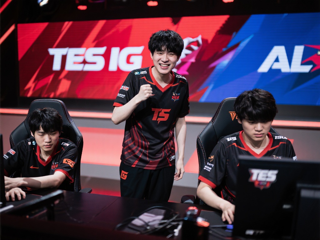 TES发布对阵iG/AL赛场返图:胜负皆动力,勇往直前 电竞比赛中的每一场胜利都是对战队实力的注